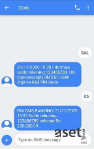 Cek Saldo Bank Mandiri Melalui SMS Banking