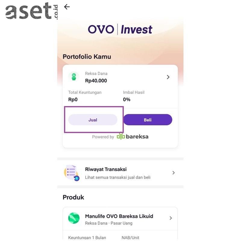 OVO-Invest investasi saham yang terdaftar di OJK